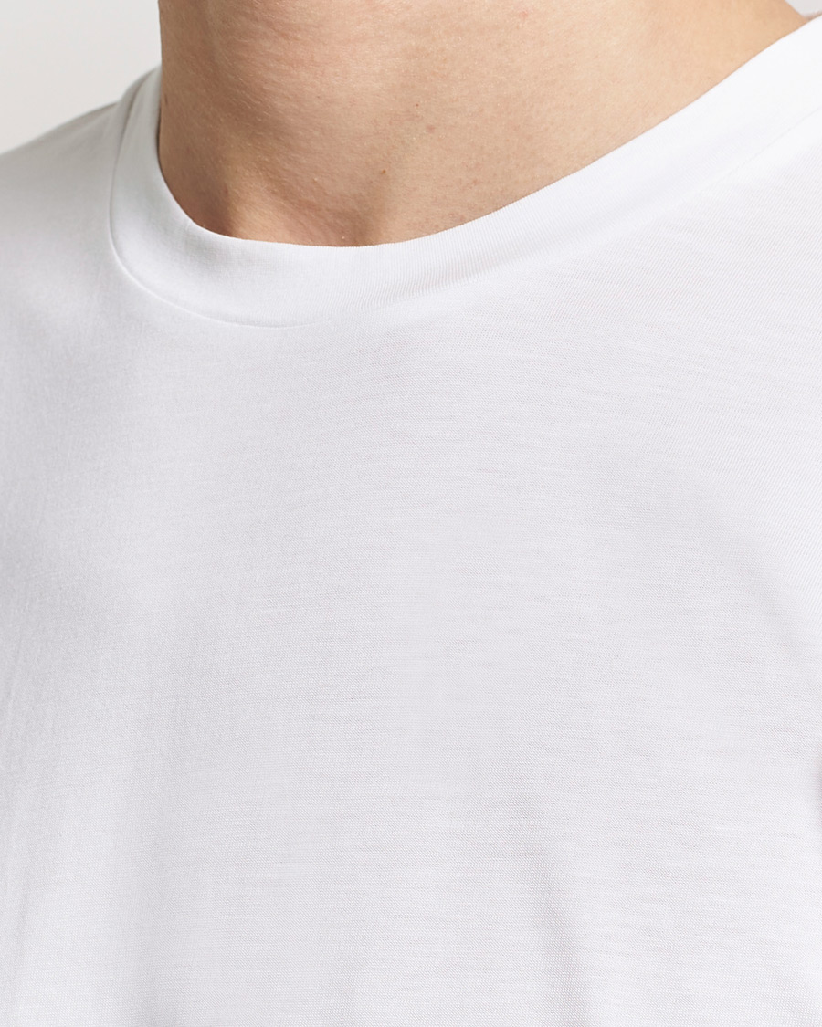 Homme | T-shirts | Sunspel | Riviera Midweight T-Shirt White