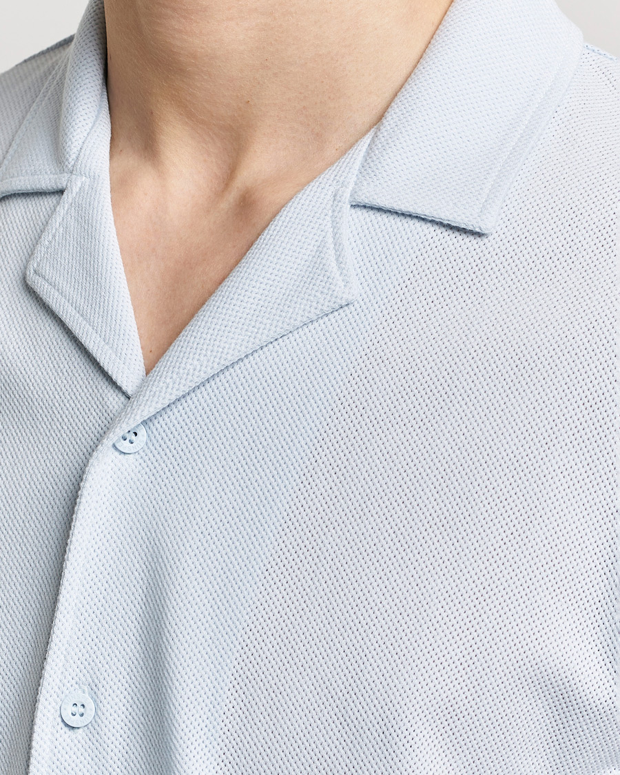 Homme | Chemises | Sunspel | Riviera Resort Shirt Light Blue