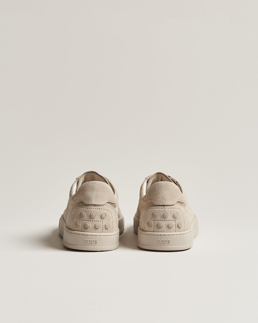 Homme | Tod's Cassetta Lacciata Sneaker Light Grey Suede | Tod's | Cassetta Lacciata Sneaker Light Grey Suede