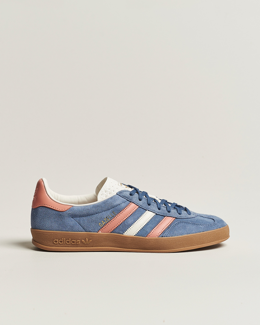 Homme | adidas Originals Gazelle Indoor Sneaker Blue | adidas Originals | Gazelle Indoor Sneaker Blue