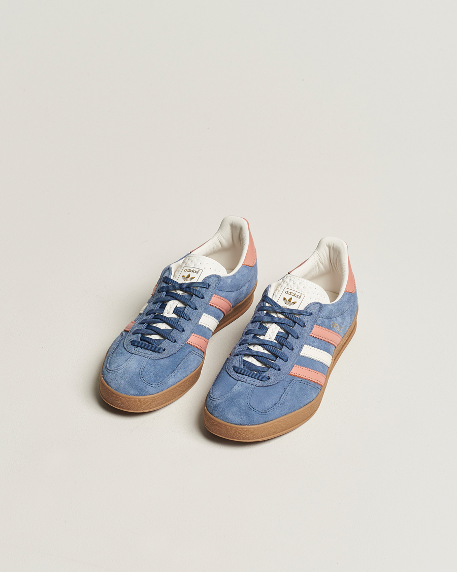 Homme | adidas Originals Gazelle Indoor Sneaker Blue | adidas Originals | Gazelle Indoor Sneaker Blue