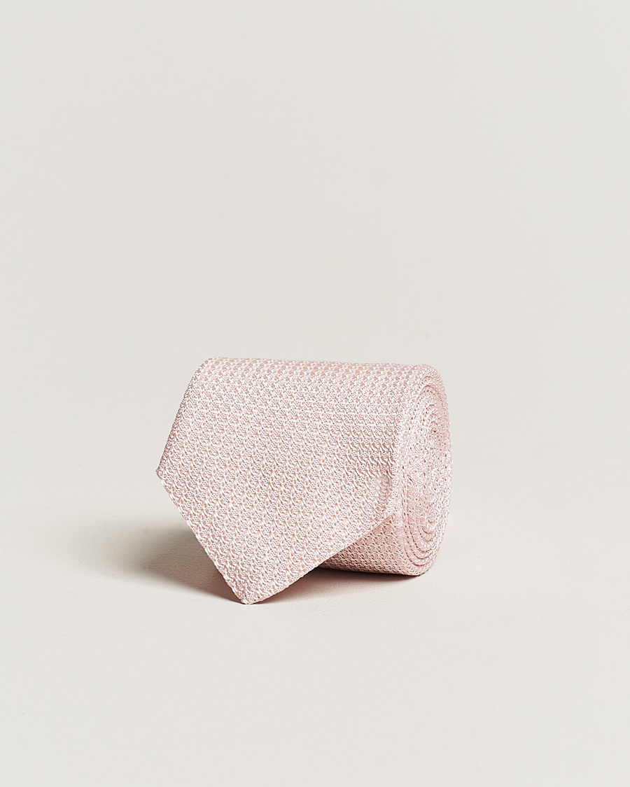 Homme | Amanda Christensen Silk Grenadine 8 cm Tie Pink | Amanda Christensen | Silk Grenadine 8 cm Tie Pink