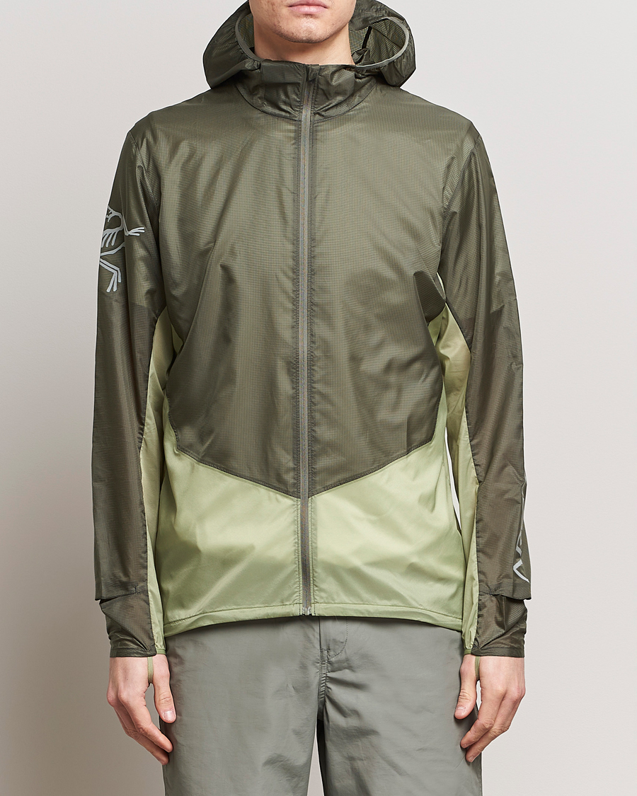 Heren | Jassen | Arc'teryx | Norvan Windshell Hooded Jacket Forage/Chloris