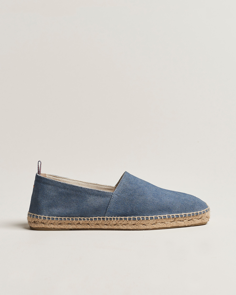 Heren | Castañer Pablo Washed Canvas Espadrilles Citadel | Castañer | Pablo Washed Canvas Espadrilles Citadel