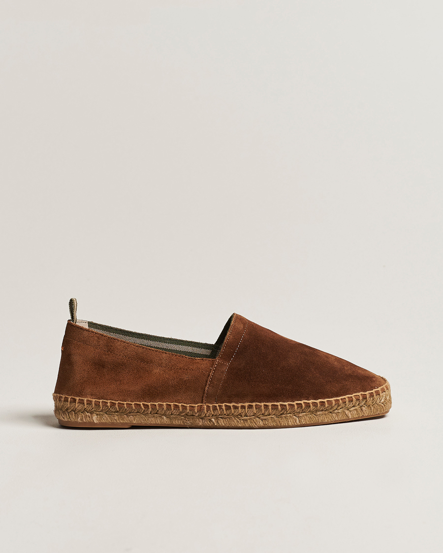 Homme | Espadrilles | Castañer | Pablo Casual Suede Espadrilles Cuero