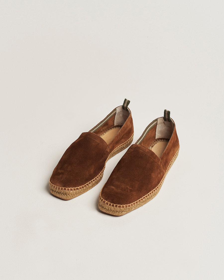 Homme | Espadrilles | Castañer | Pablo Casual Suede Espadrilles Cuero