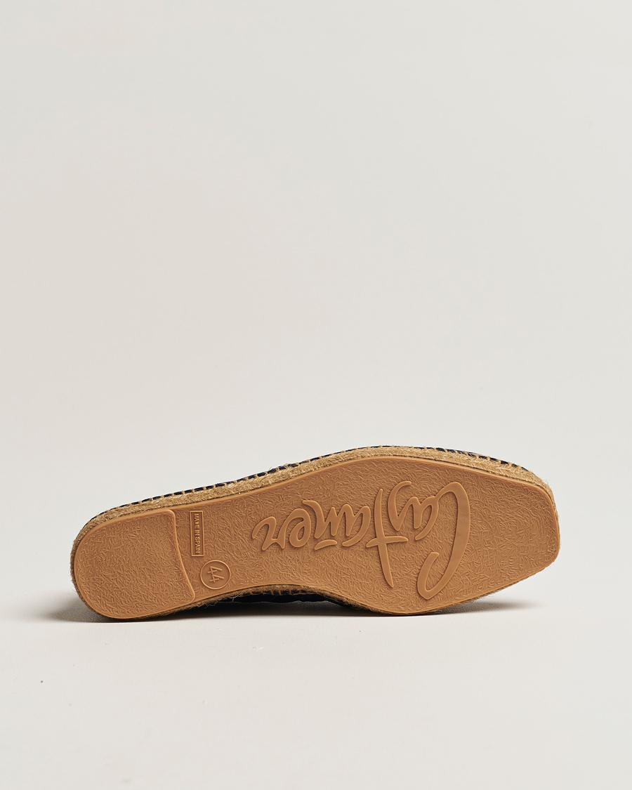 Homme | Espadrilles | Castañer | Pablo Casual Suede Espadrilles Azul Oscuro