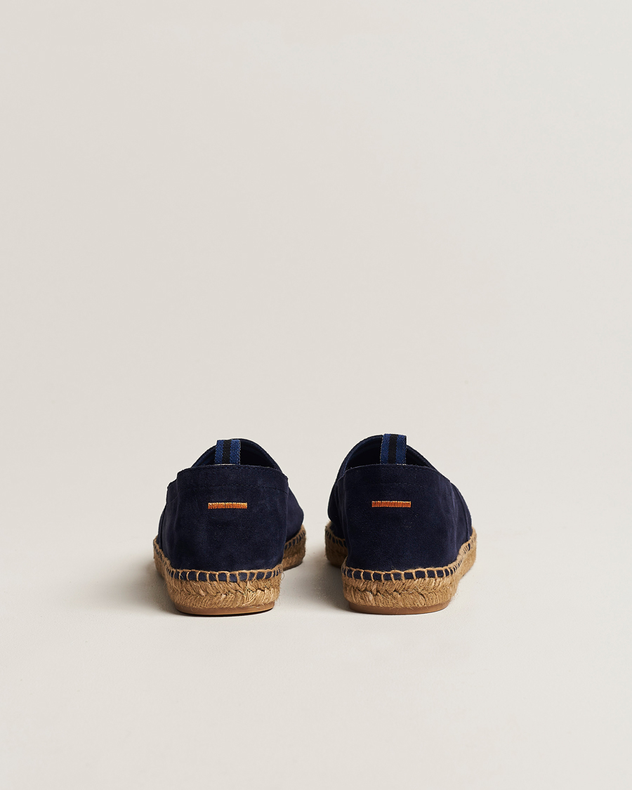 Homme | Espadrilles | Castañer | Pablo Casual Suede Espadrilles Azul Oscuro
