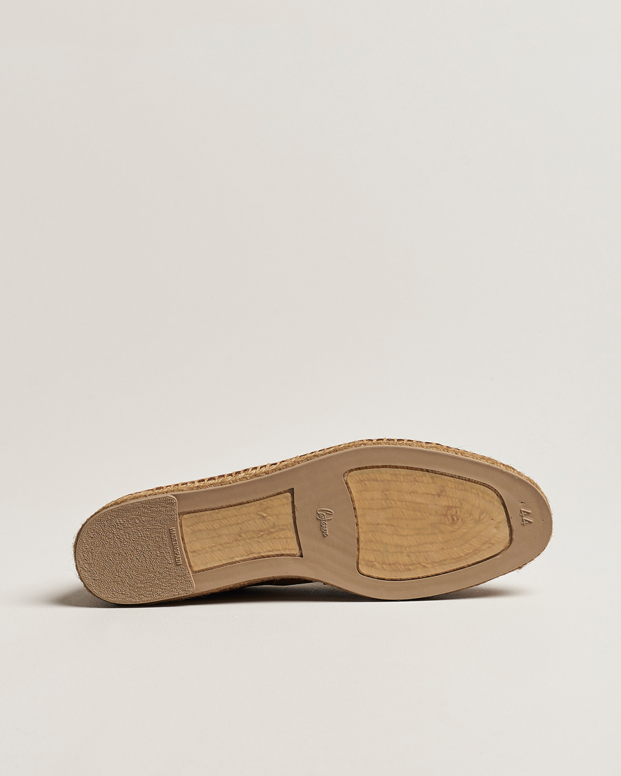 Heren | Espadrilles | Castañer | Nacho Casual Suede Loafers Cuero