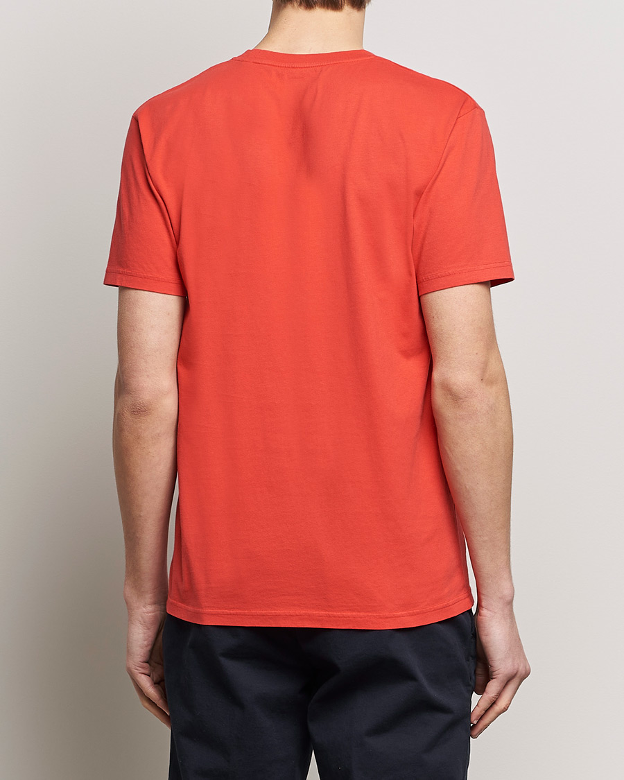 Homme | T-shirts | Colorful Standard | Classic Organic T-Shirt Red Tangerine