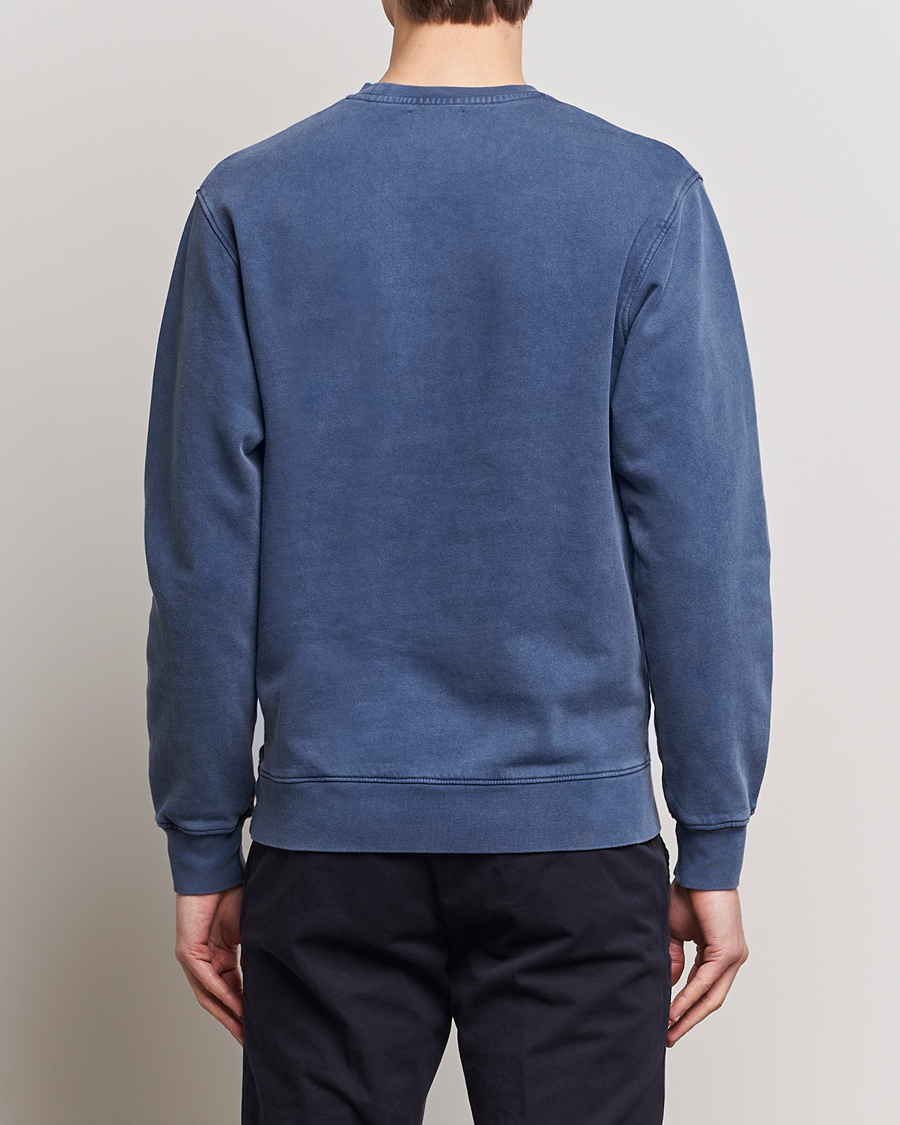 Heren | Truien | Colorful Standard | Classic Organic Crew Neck Sweat Neptune Blue