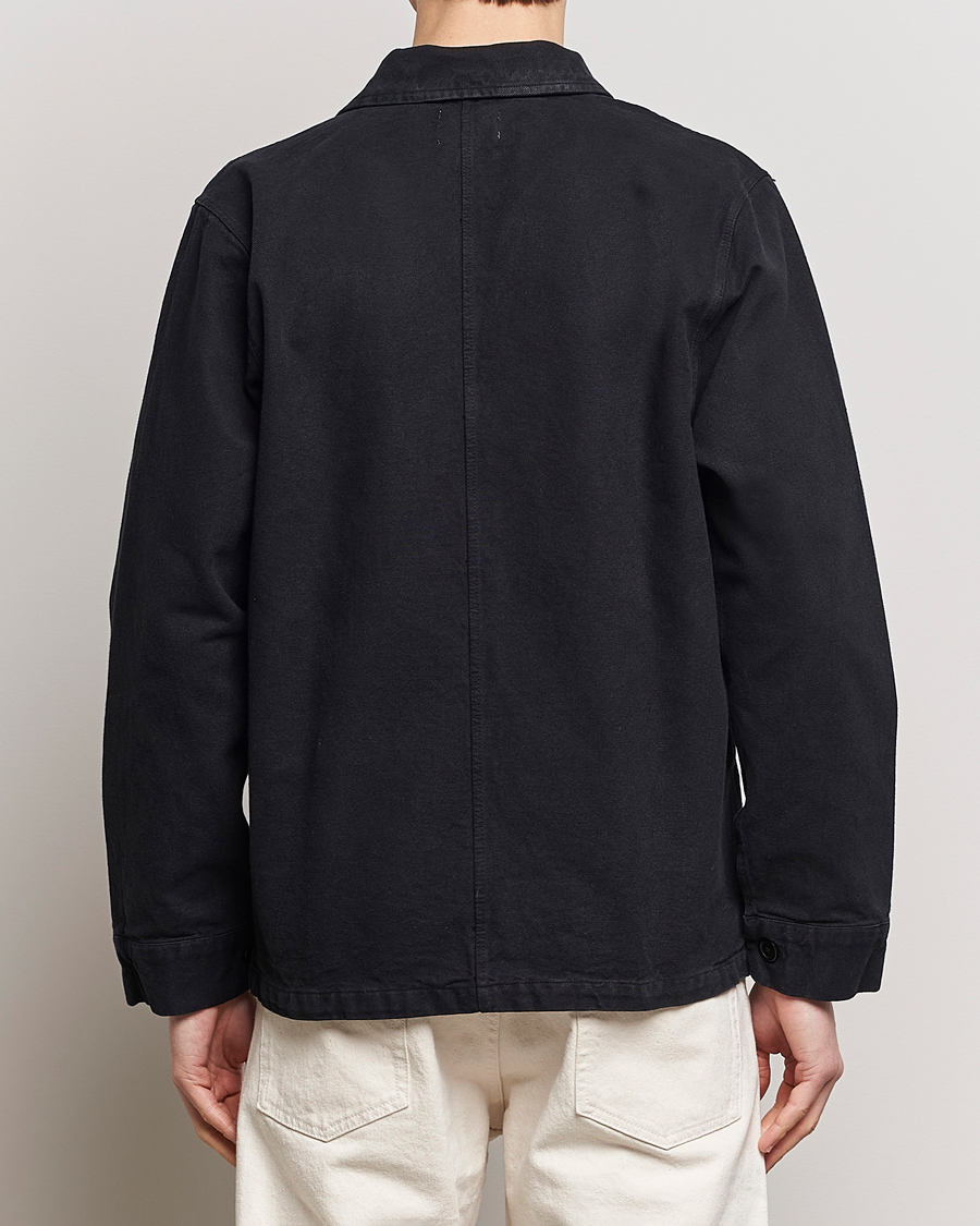 Heren | Overhemden | Colorful Standard | Organic Workwear Jacket Deep Black