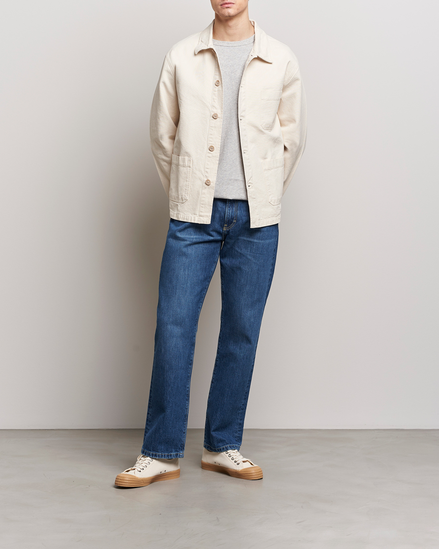 Heren | Overhemden | Colorful Standard | Organic Workwear Jacket Ivory White