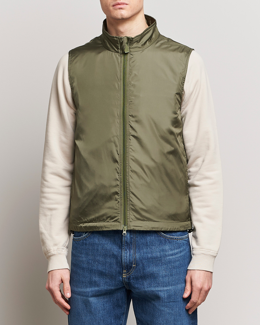 Homme | Manteaux Et Vestes | Aspesi | Vernes Nylon Gilet Sage