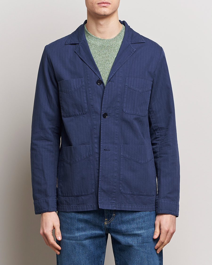 Heren | Jassen | Aspesi | Fadango Shirt Jacket Navy