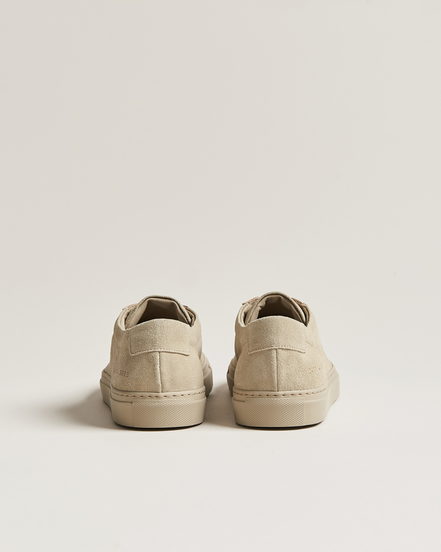 Homme | Common Projects Original Achilles Suede Sneaker Bone | Common Projects | Original Achilles Suede Sneaker Bone