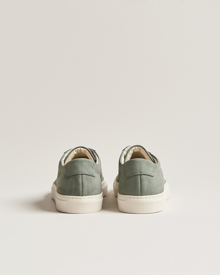 Homme | Common Projects Original Achilles Pebbled Nubuck Sneaker Sage | Common Projects | Original Achilles Pebbled Nubuck Sneaker Sage