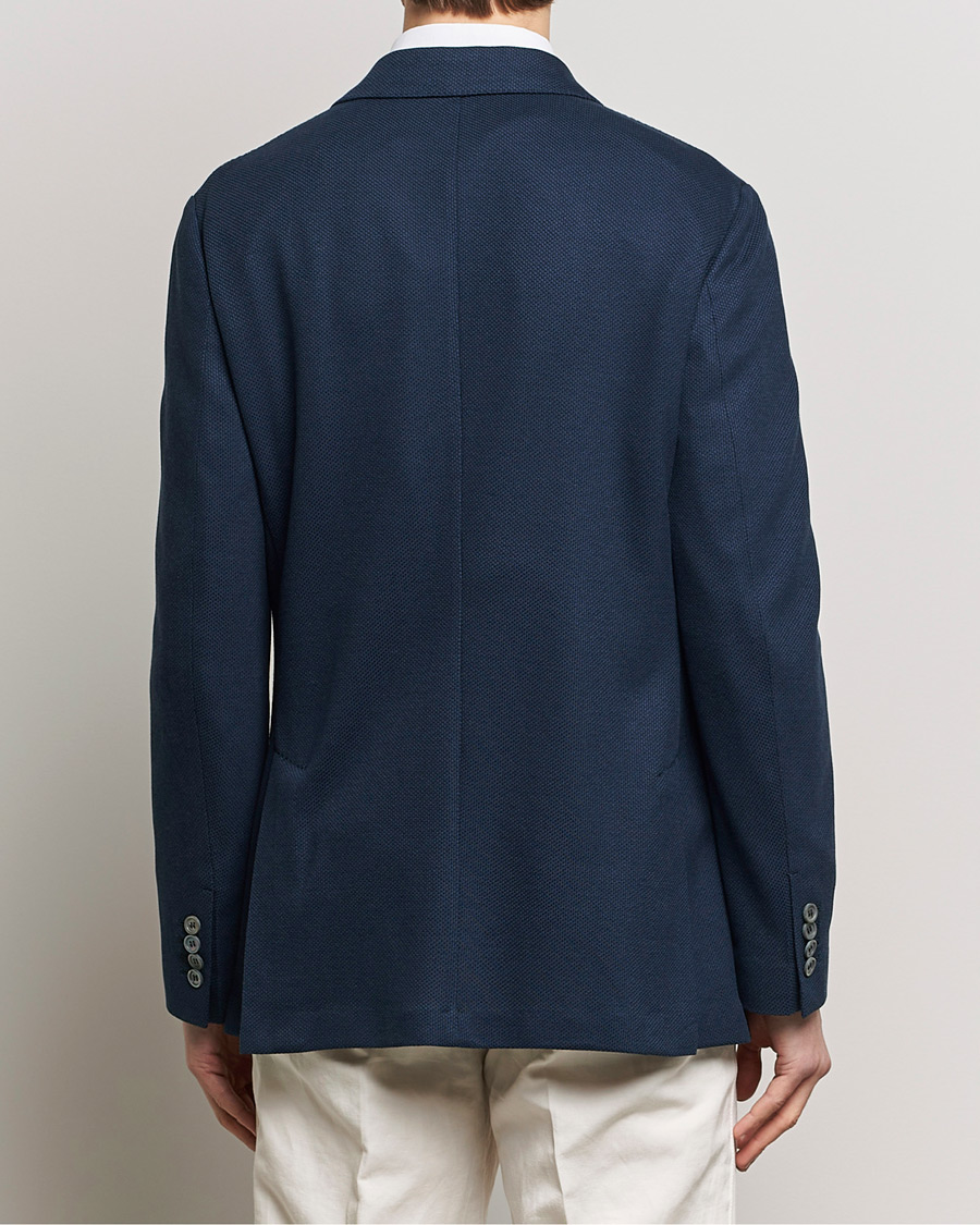 Heren | Blazers | Brioni | Cotton/Silk Jersey Blazer Navy