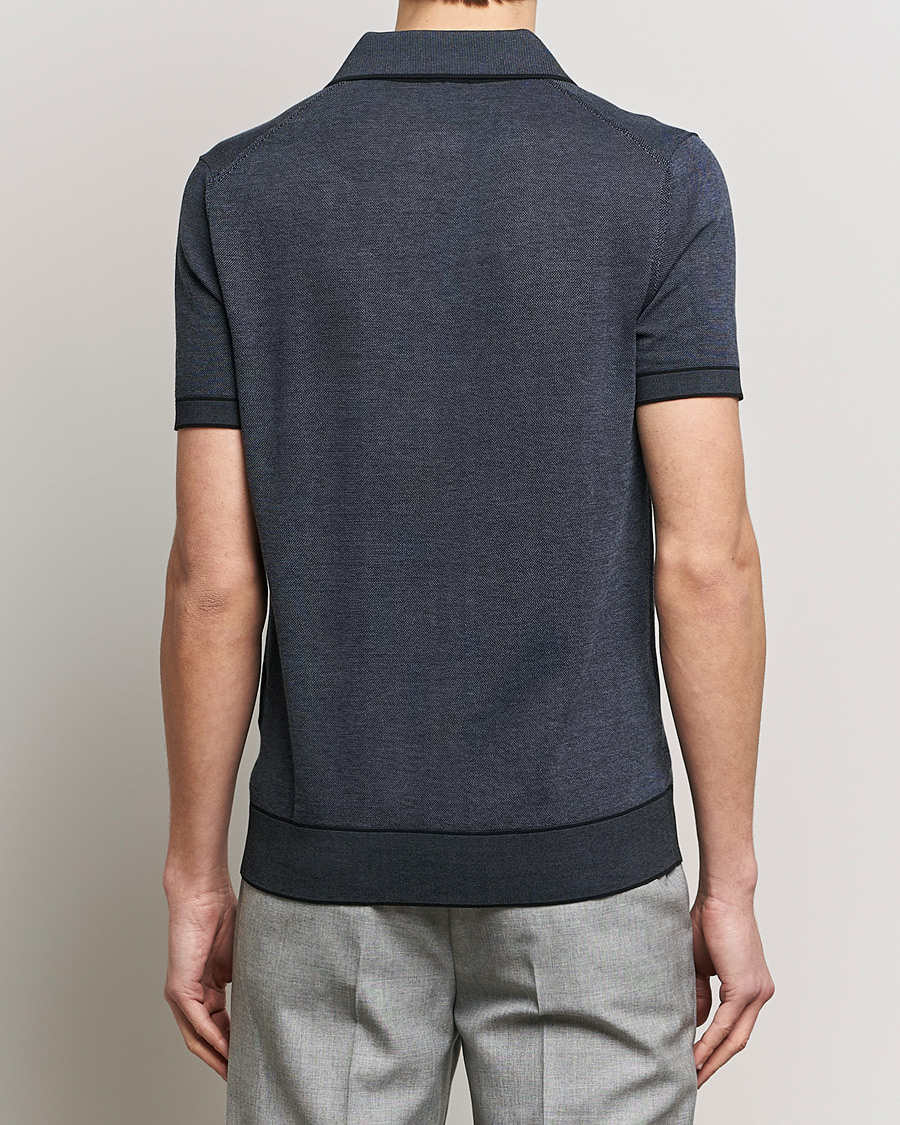 Homme | Polos | Brioni | Soft Cotton Polo Navy