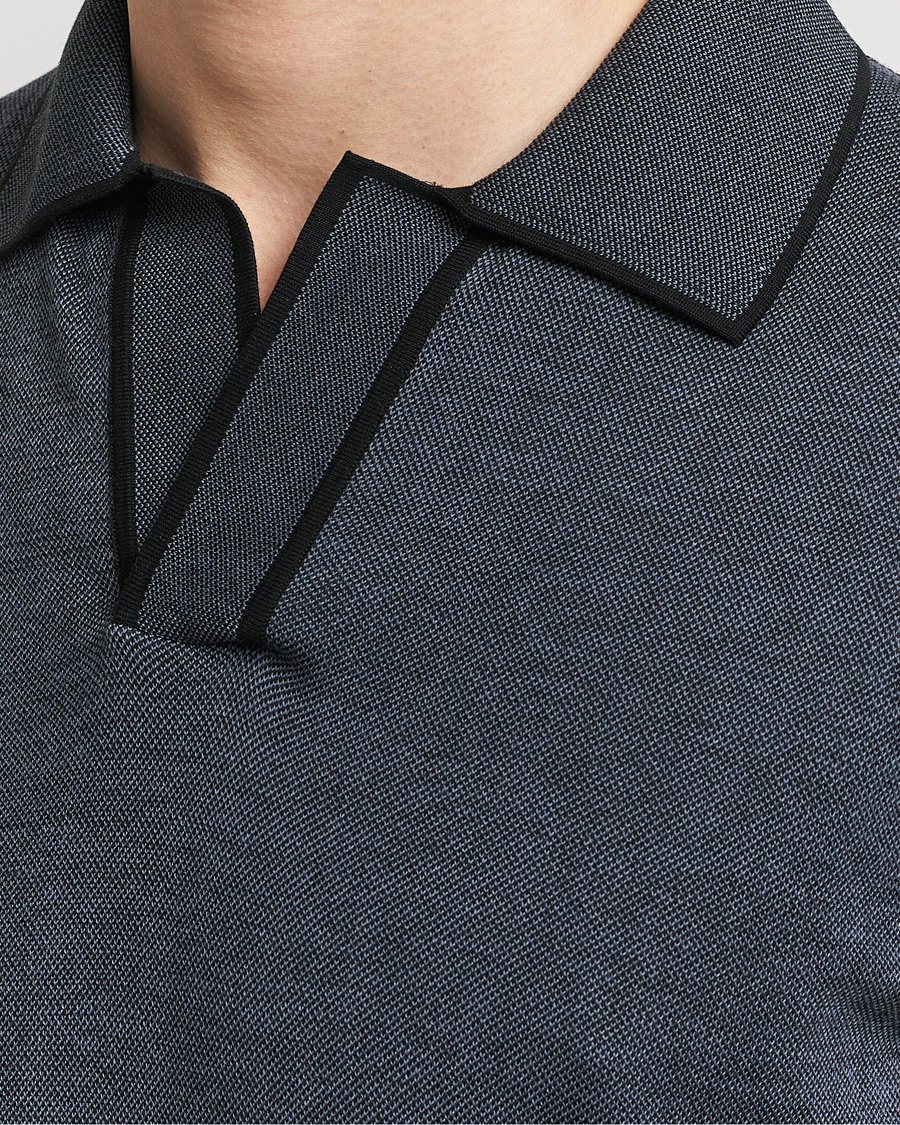 Homme | Polos | Brioni | Soft Cotton Polo Navy
