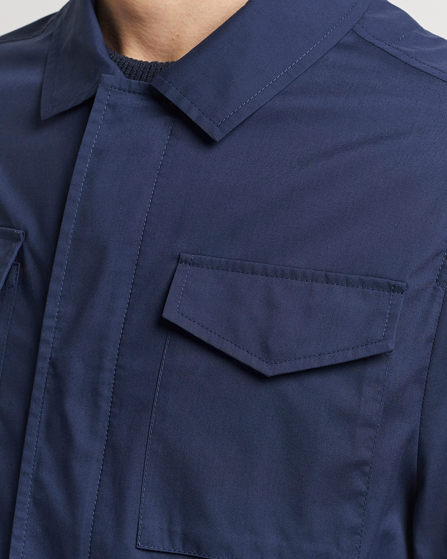 Homme | Manteaux Et Vestes | Brunello Cucinelli | Lightweight Field Jacket Navy