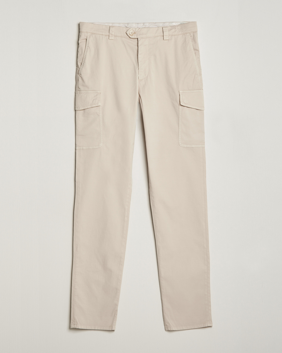 Homme | Pantalons | Brunello Cucinelli | Cotton Cargo Pants Light Beige