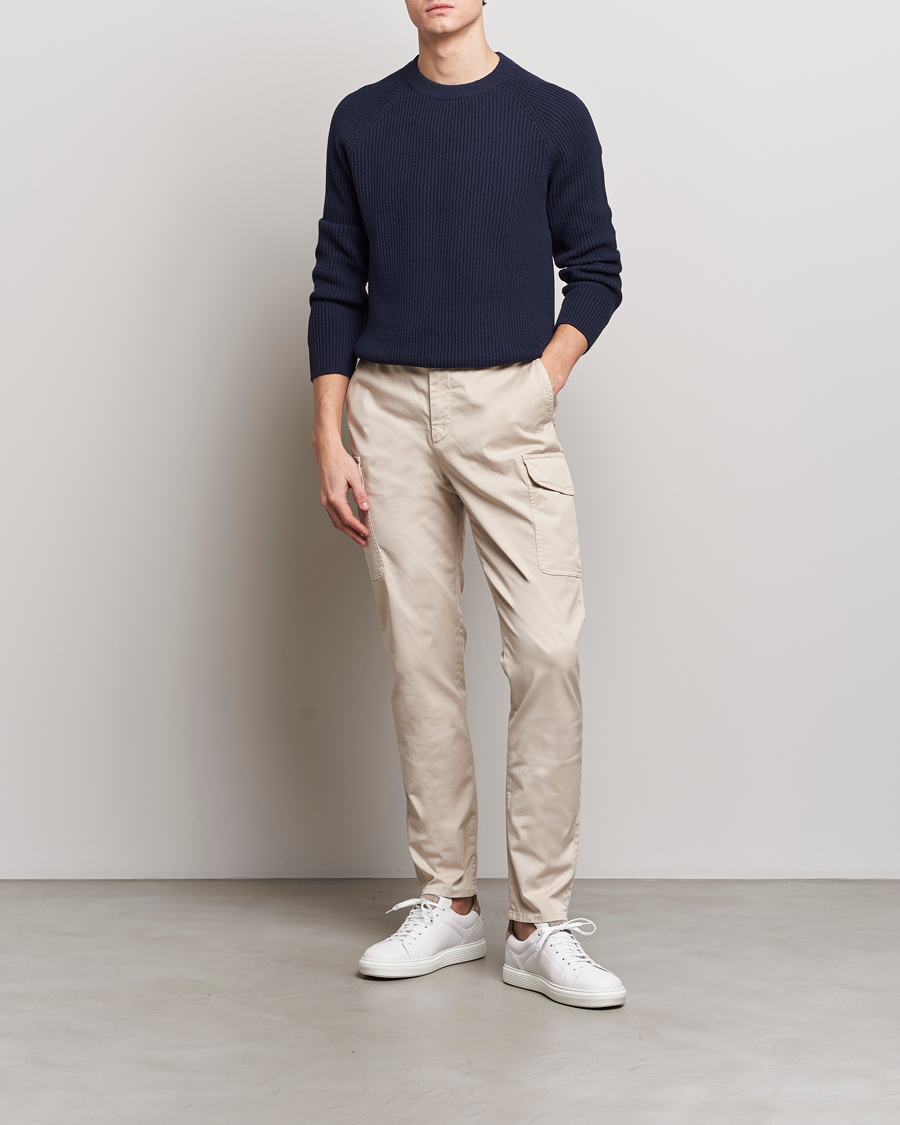 Homme | Pantalons | Brunello Cucinelli | Cotton Cargo Pants Light Beige