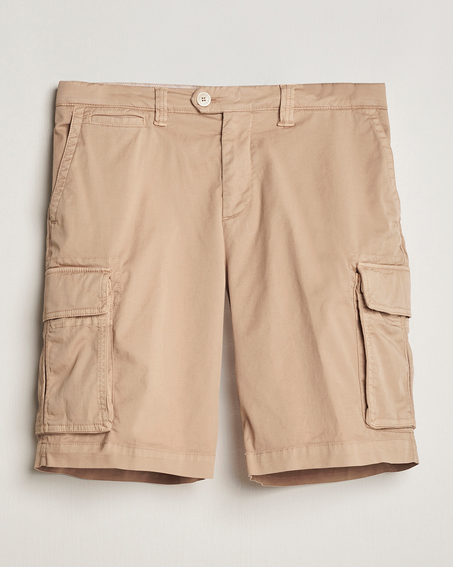 Heren | Korte broek | Brunello Cucinelli | Cotton Cargo Shorts Beige