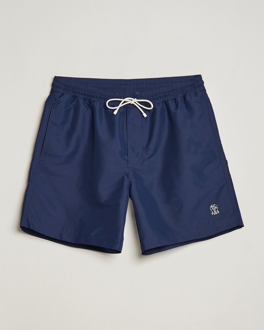 Heren | Zwembroek | Brunello Cucinelli | Nylon Swim Trunks Navy