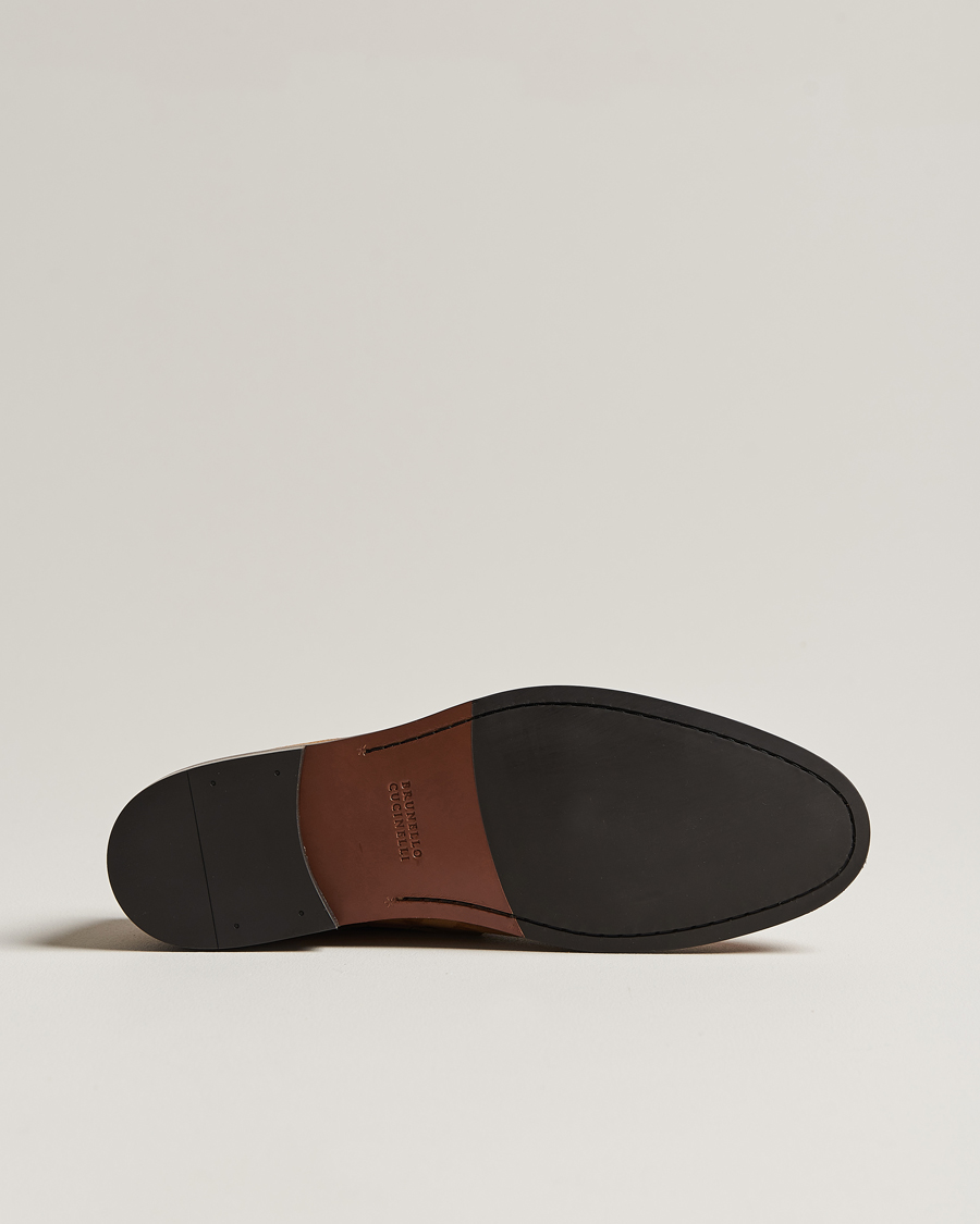 Homme | Brunello Cucinelli Tassel Loafer Whiskey Suede | Brunello Cucinelli | Tassel Loafer Whiskey Suede
