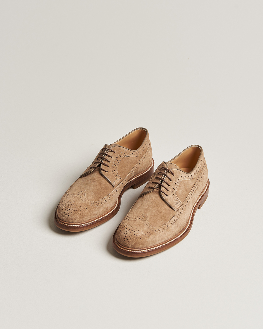 Heren | Brunello Cucinelli Brogue Desert Suede | Brunello Cucinelli | Brogue Desert Suede