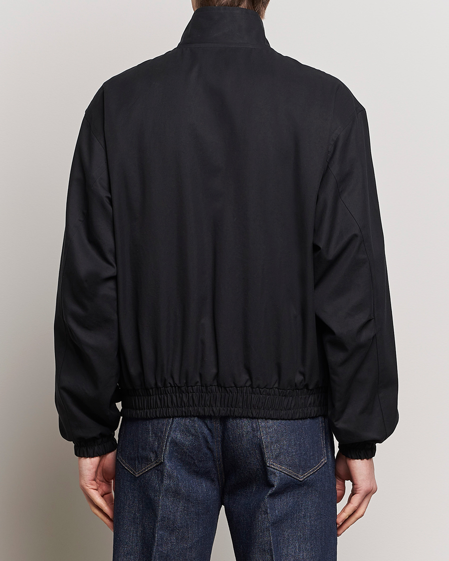 Homme | Manteaux Et Vestes | Auralee | Washed Silk Chambray Blouson Black