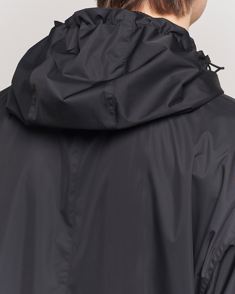 Heren | Jassen | Auralee | Polyester Satin Zip Jacket Black