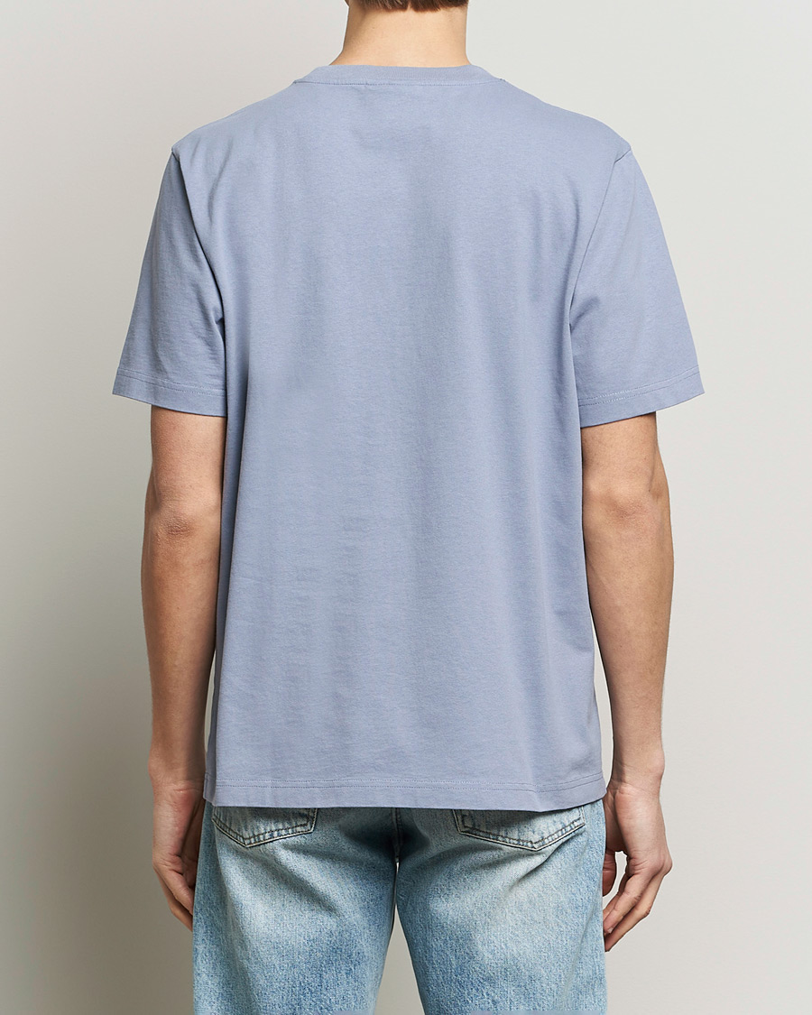 Homme | T-shirts | Maison Kitsuné | Racing Fox T-Shirt Duster Blue