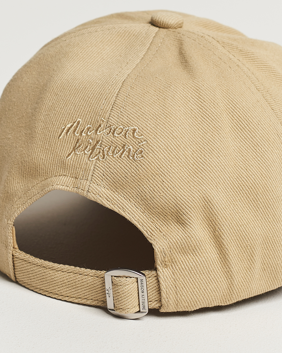 Heren | Maison Kitsuné Tonal Fox Cap Canvas | Maison Kitsuné | Tonal Fox Cap Canvas