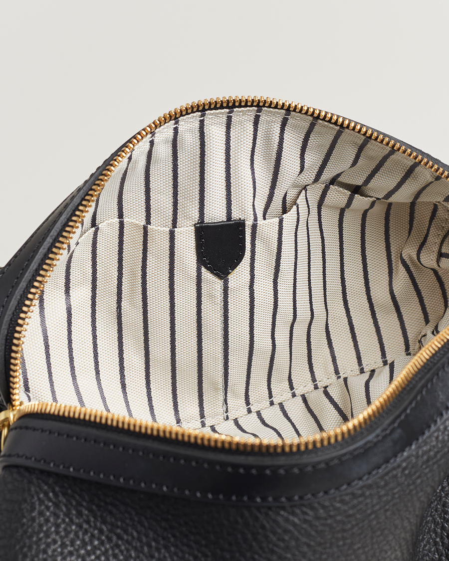 Heren | Tassen | Mismo | Groom Pebbled Leather Washbag Black