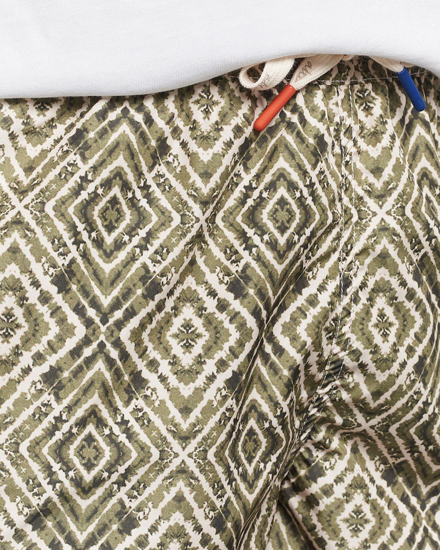 Homme | Maillots De Bain | Altea | Printed Swim Shorts Green