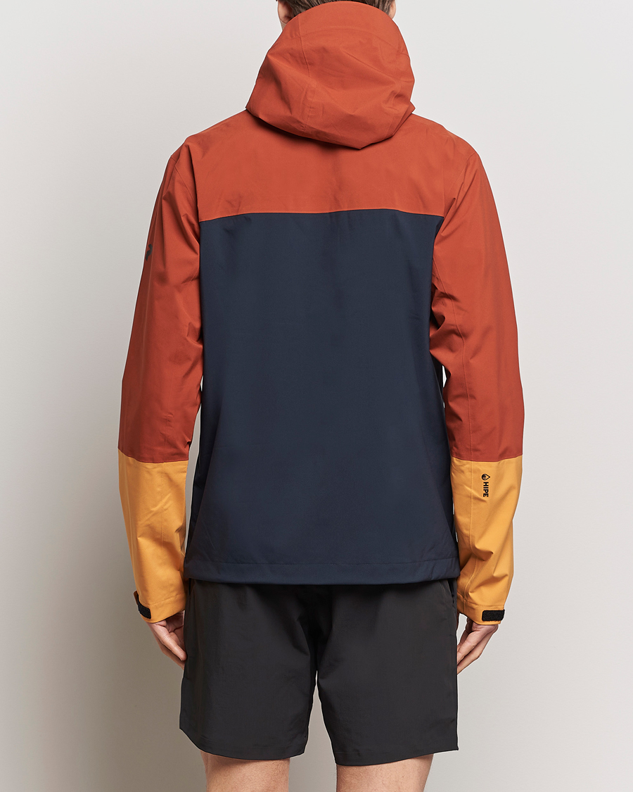 Homme | Manteaux Et Vestes | Peak Performance | Trail Hipe Hooded Jacket Spiced/Salute Navy/Desert