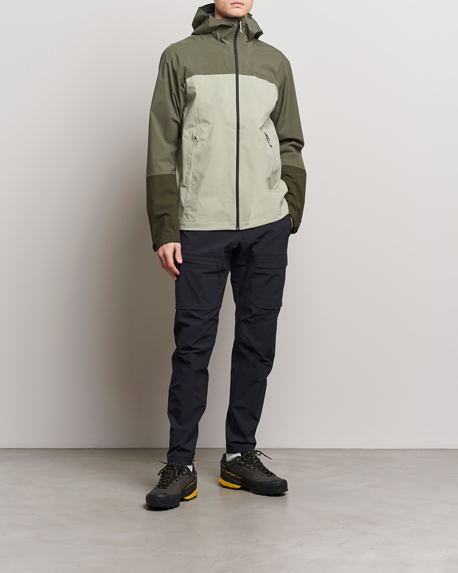Homme | Manteaux Et Vestes | Peak Performance | Trail Hipe Hooded Jacket Pine Needle/Limit Green