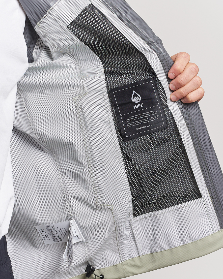 Homme | Manteaux Et Vestes | Peak Performance | Trail Hipe Hooded Jacket Pine Needle/Limit Green