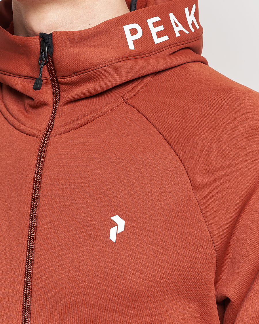 Homme | Pulls Et Tricots | Peak Performance | Rider Hooded Full Zip Spiced