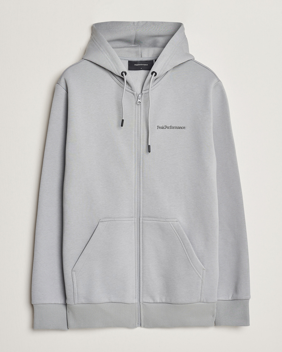 Homme | Pulls Et Tricots | Peak Performance | Original Logo Full Zip Hoodie Desert Blow