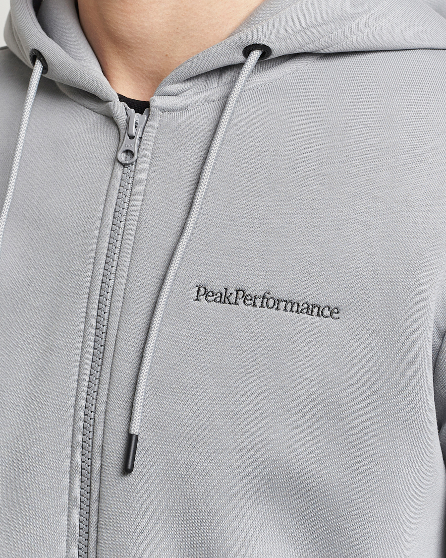 Homme | Pulls Et Tricots | Peak Performance | Original Logo Full Zip Hoodie Desert Blow