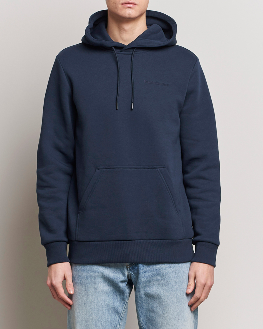 Heren | Truien | Peak Performance | Original Hoodie Blue Shadow