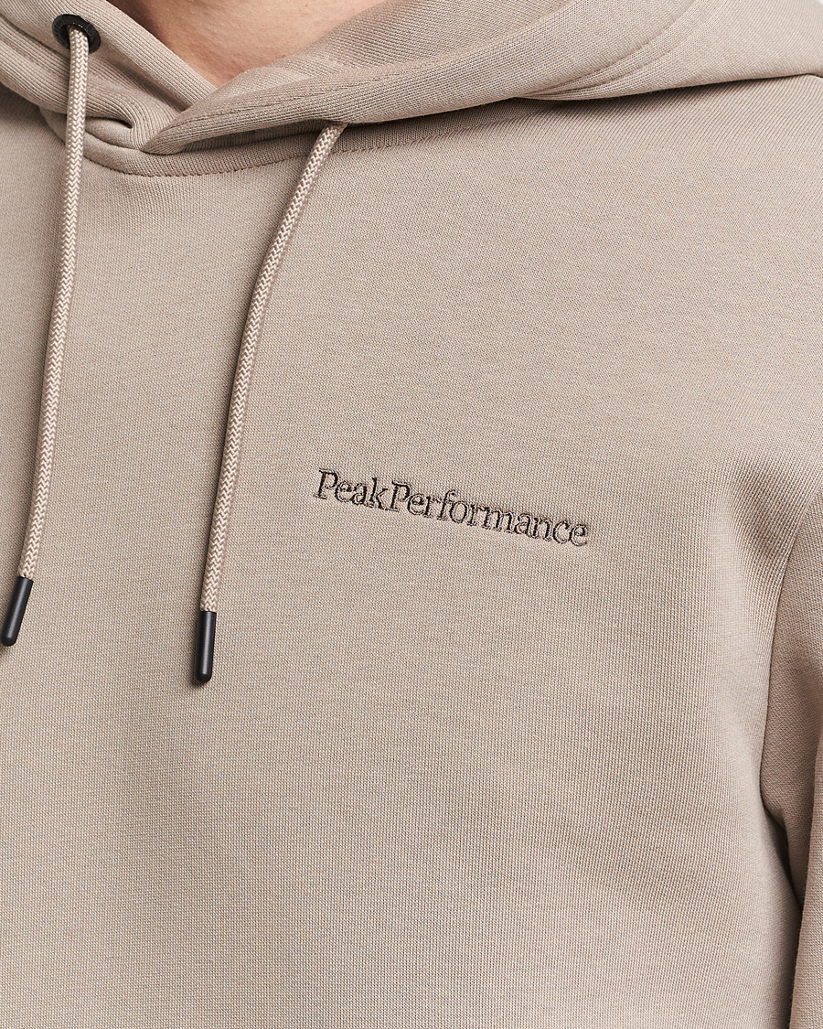 Heren | Truien | Peak Performance | Original Logo Hoodie Avid Beige