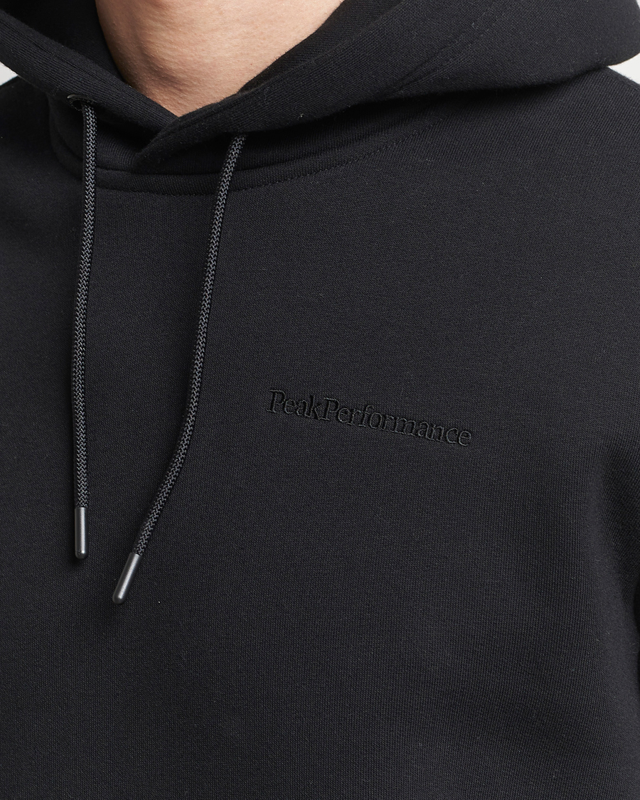 Heren | Truien | Peak Performance | Original Logo Hoodie Black