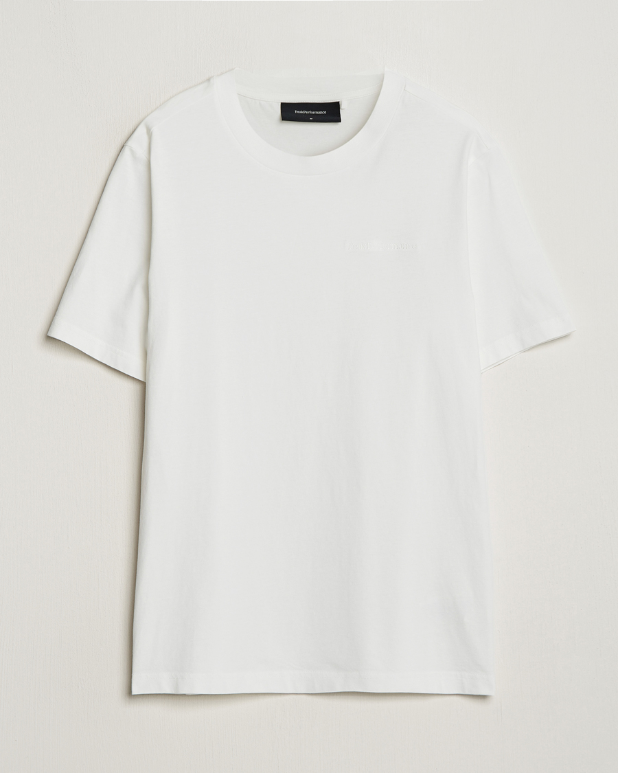 Homme | T-shirts | Peak Performance | Original Crew Neck T-Shirt Off White