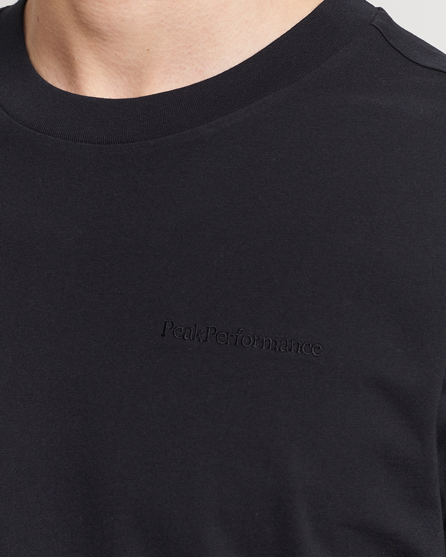 Homme | T-shirts | Peak Performance | Original Logo Crew Neck T-Shirt Black