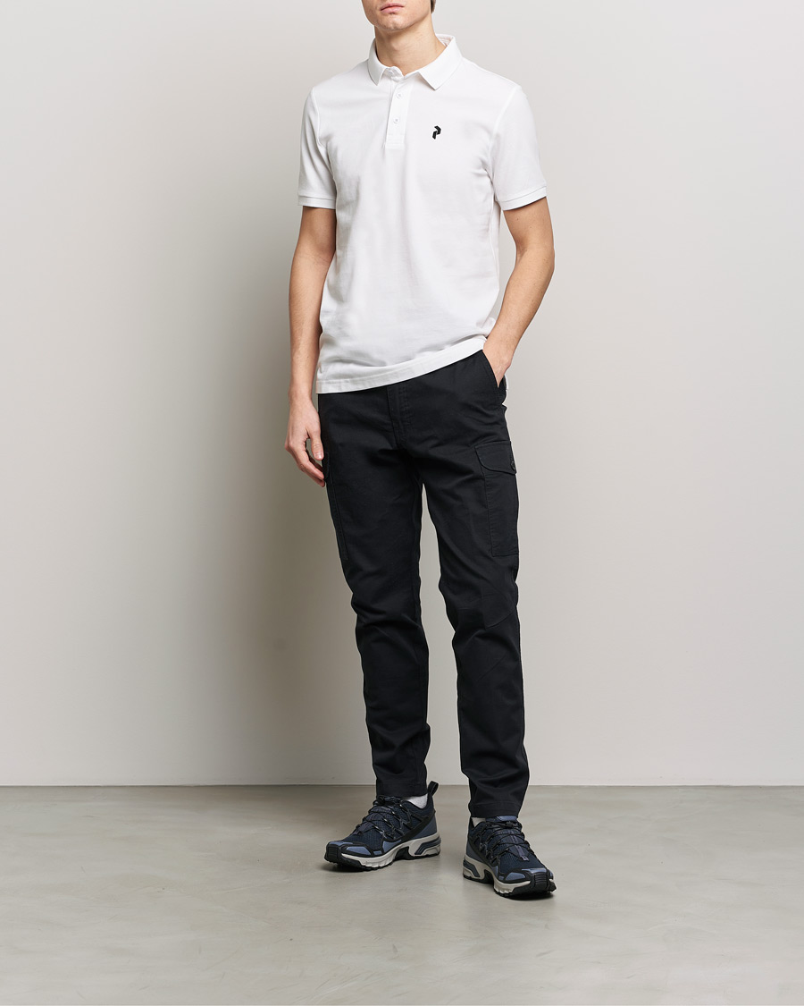 Homme | Polos | Peak Performance | Classic Cotton Polo White