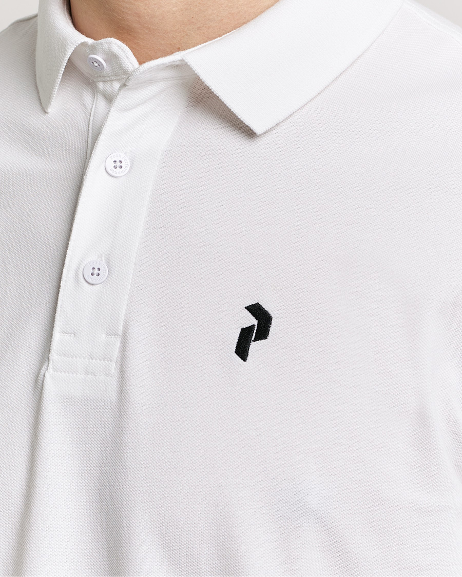 Homme | Polos | Peak Performance | Classic Cotton Polo White